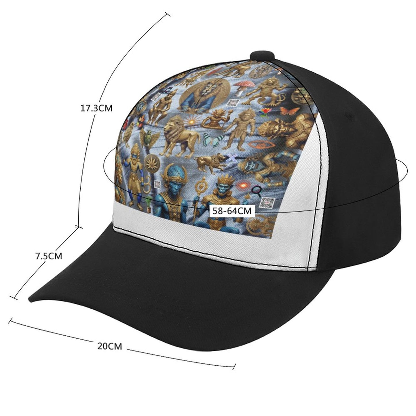 Custom Printed Adjustable Baseball Cap