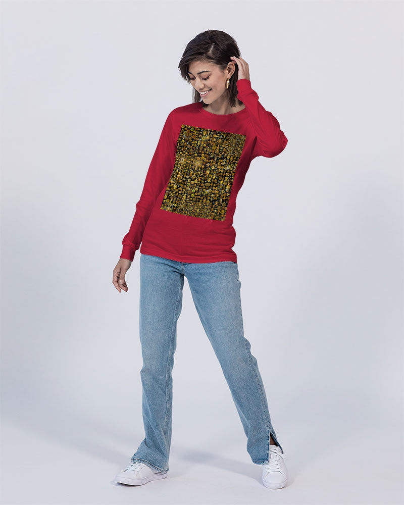 Nature Abstrak Unisex Jersey Long Sleeve Tee | Bella + Canvas