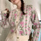 Early autumn French gentle knitted sweater women's cardigan jacket