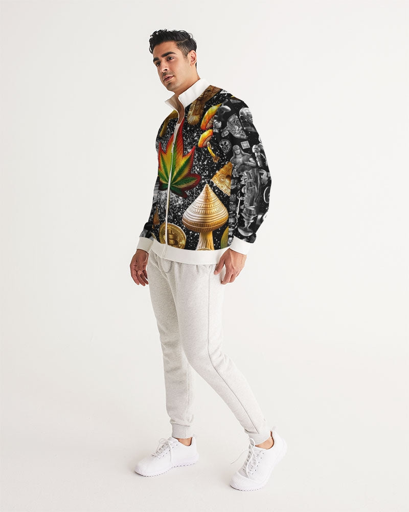 Matrix Vison Men's All-Over Print Track Jacket