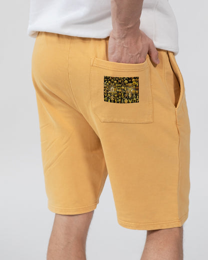 Evil Eye Abtrak Unisex Vintage Shorts | Lane Seven