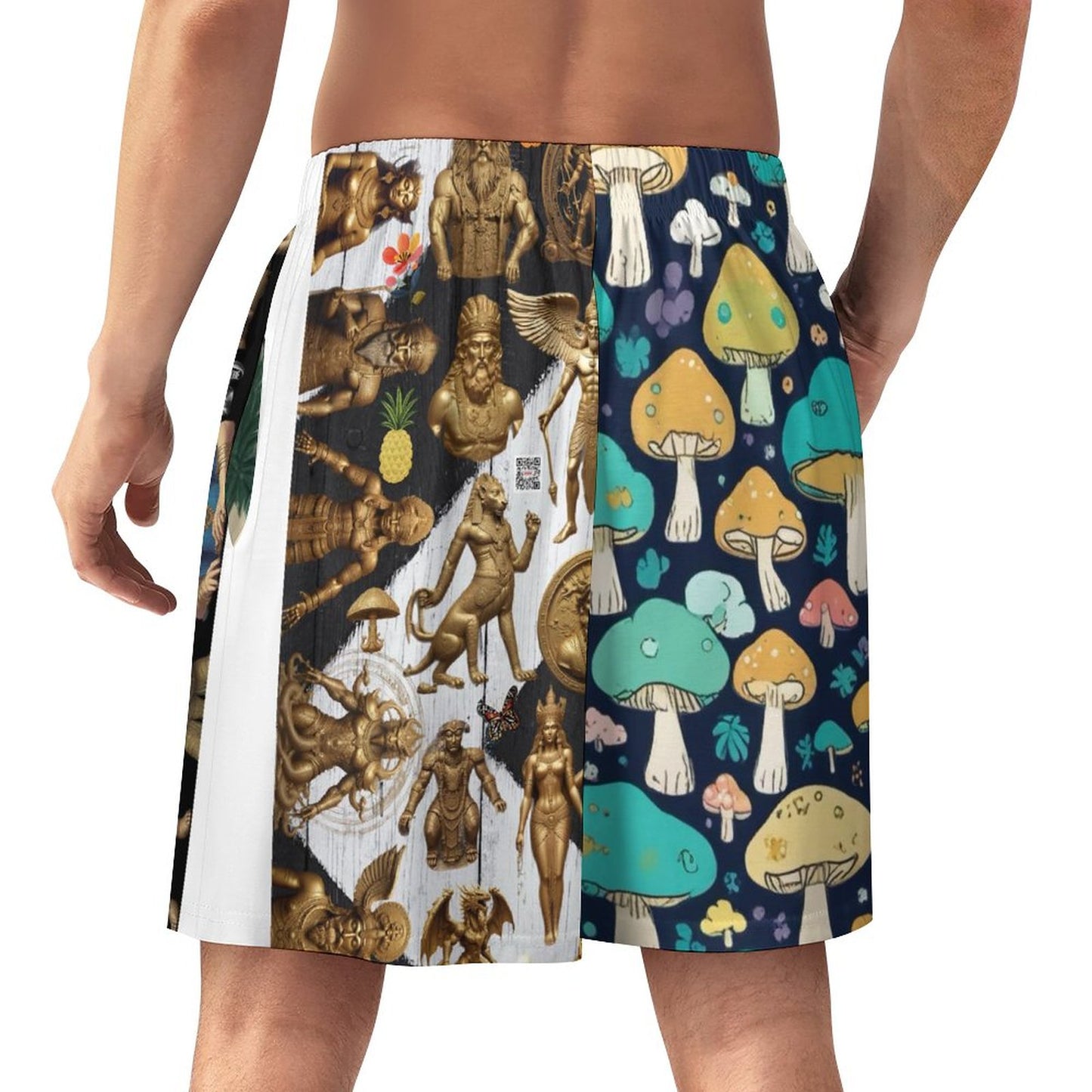 170gsm Pajama Shorts for Men LM012 (All-Over Printing)