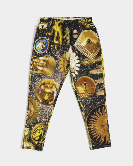 Ancient Abstrak Men's All-Over Print Joggers