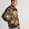 Evil Eye Abtrak Men's All-Over Print Stripe Sleeve Track Jacket