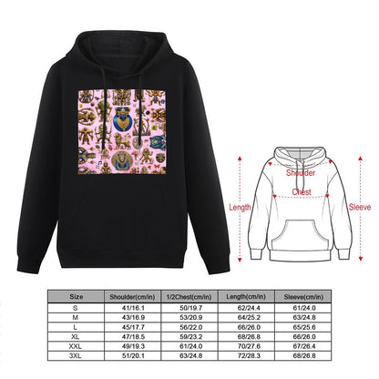 DTG 255gsm Cotton Women's Hoodie with Pocket (Dual-sided Printing)