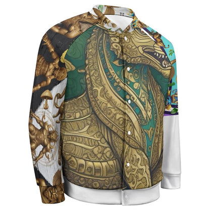 Men's Baseball Jacket (All-Over Printing)