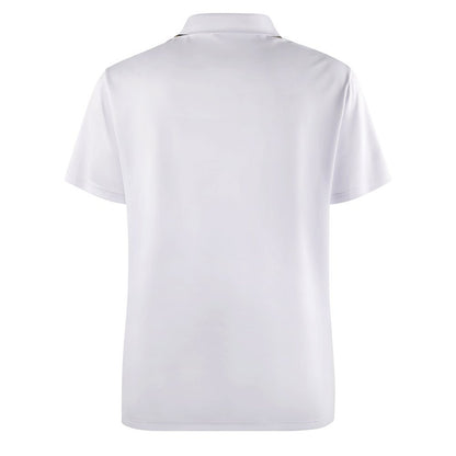 Custom Polo Shirts with All-Over printing Design Straight B612