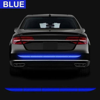 Car Wheel Hub Reflective Stripes Door Handle Safety Warning Sticker Car Rear Warning Tape Automobile Sticker Exterior Accessorie