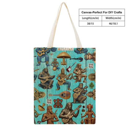 Martin Canvas Tote Handbag-15"x18"/38x46cm (Dual-sided Printing)