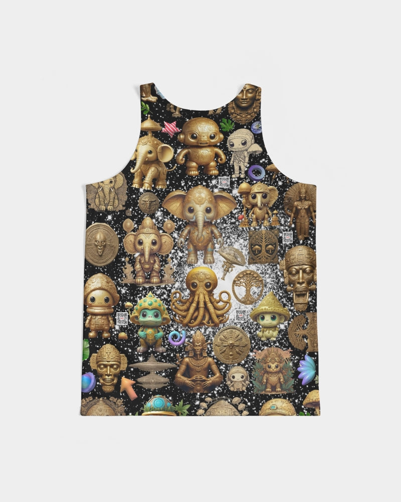 Elephant Collection Men's All-Over Print Tank