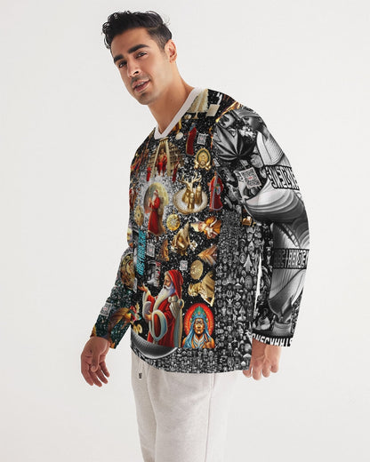 Matrix Vison Men's All-Over Print Long Sleeve Sports Jersey