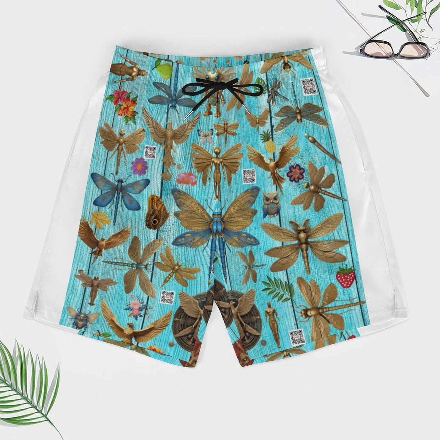 Men's Beach Shorts with 4 Pockets