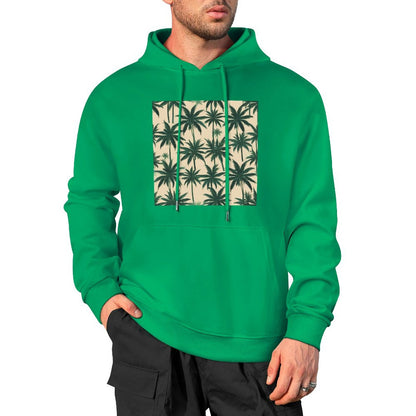 DTF 250gsm Cotton Men's Hoodie with Pocket (Front Printing)