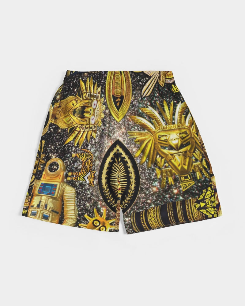 Ancient Abstrak Men's All-Over Print Jogger Shorts