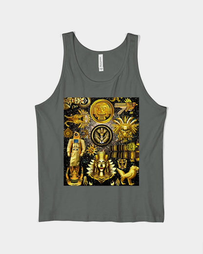 Ancient Abstrak Unisex Jersey Tank | Bella + Canvas