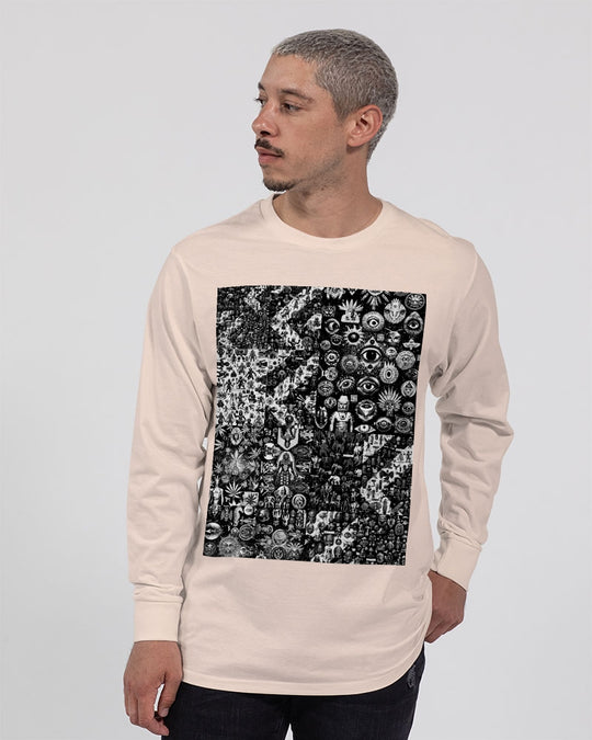 Abstraknyc Unisex Long Sleeve Tee | Lane Seven