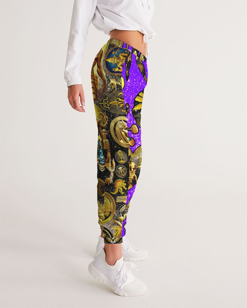 Ancient Abtsrak Women's All-Over Print Track Pants