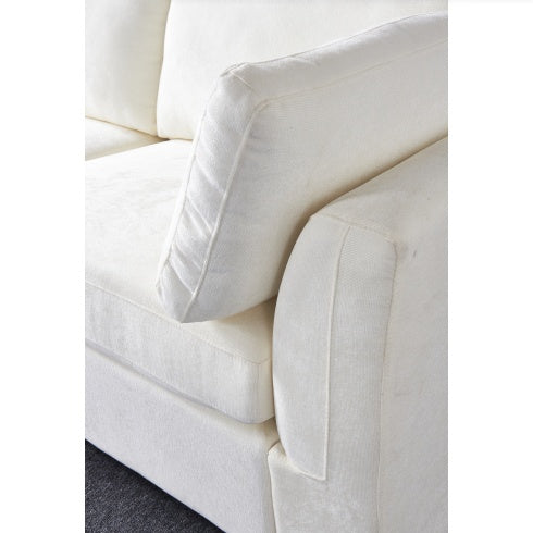 Modular Sofa Grey Chenille Fabric, Simple And Grand, The Seat And Back Is Very Soft. This Is Also A KNOCK DOWN Sofa