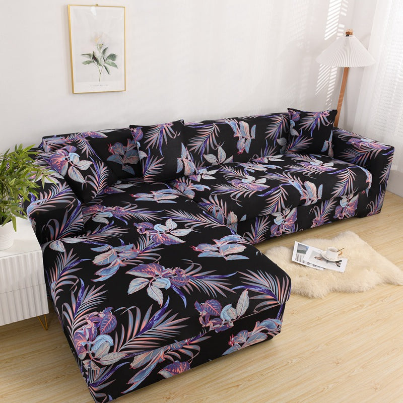 Anti-Slip Elastic Printed Slipcover Furniture Protector Couch Cover