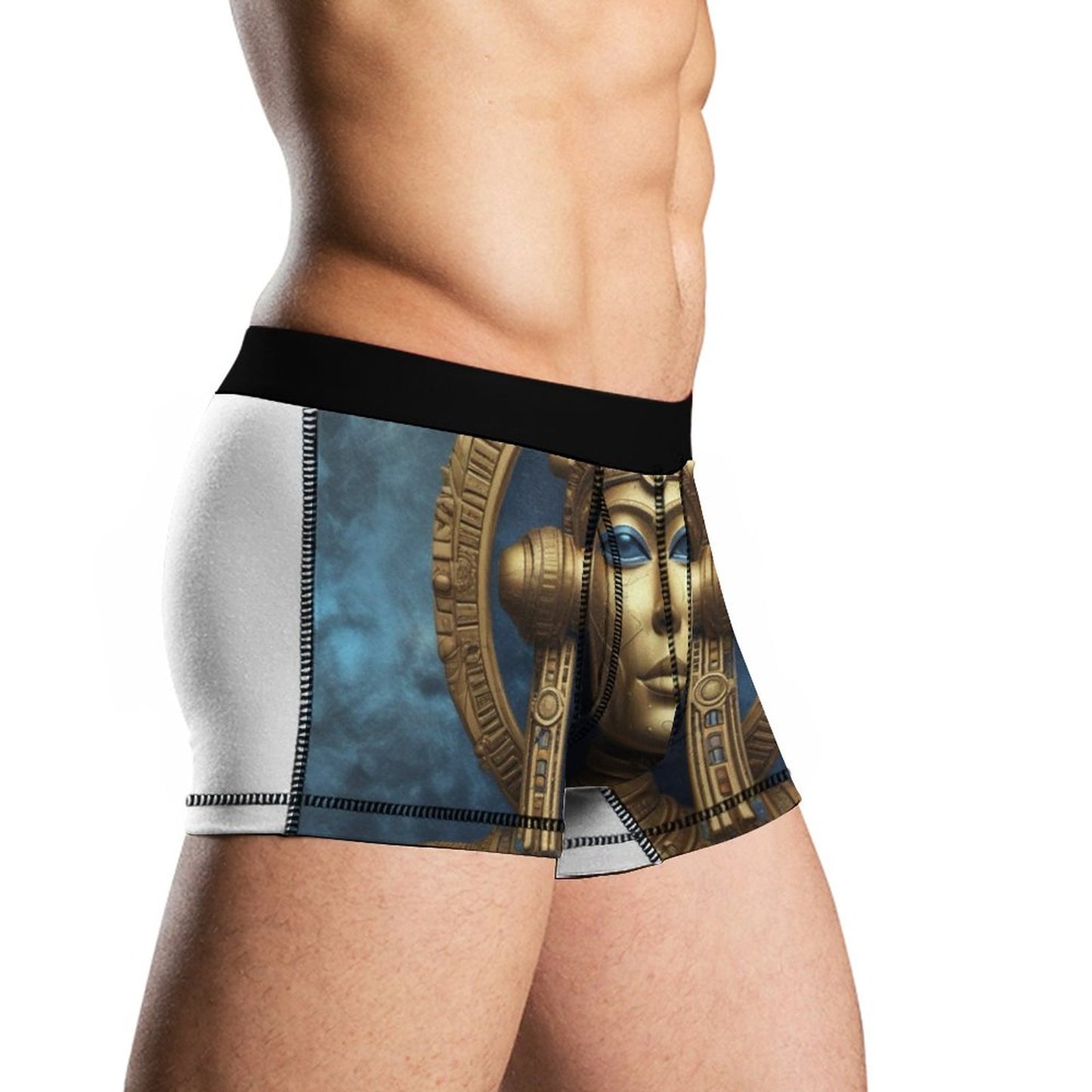 180gsm Milk Silk Men's Underwear K39 (All-Over Printing)