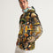 Illustration Abstrak Men's All-Over Print Windbreaker