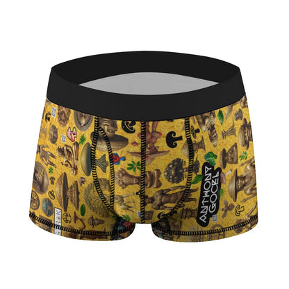 180gsm Milk Silk Men's Underwear K39 (All-Over Printing)