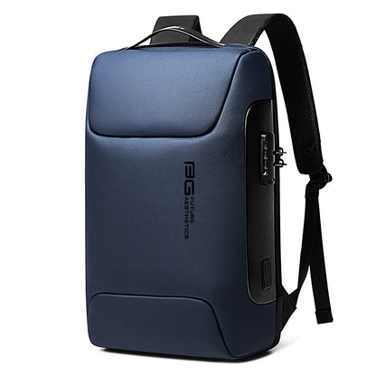 Men's Waterproof Computer Bag Business Commute College Student Usb Anti-theft