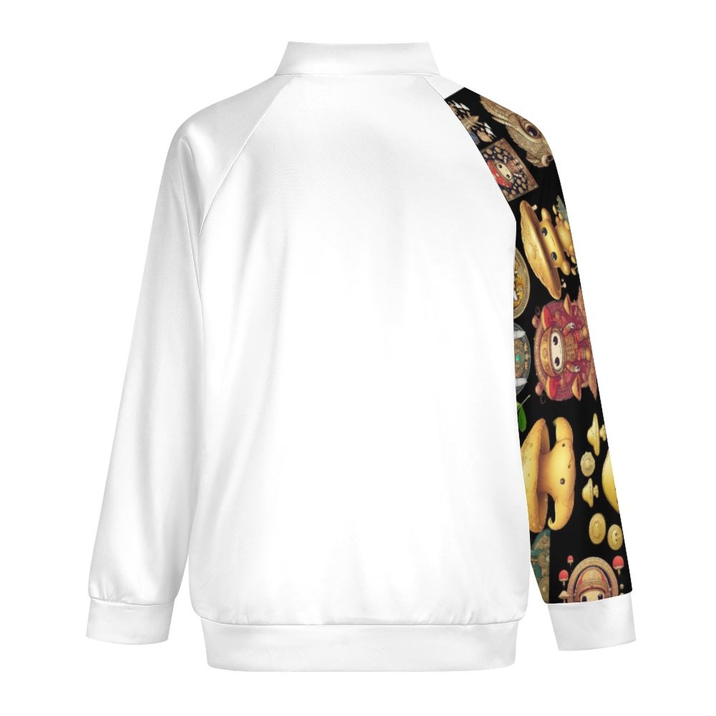 Raglan Zip-up Shirt WY10 (All-Over Printing)