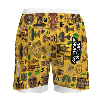 Men's Beach Shorts with 4 Pockets