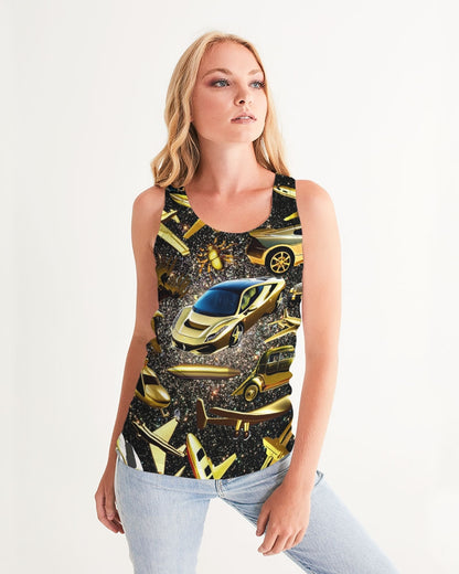 Robotic Abstrak Women's All-Over Print Tank