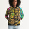 Ancient Abtsrak Women's All-Over Print Bomber Jacket