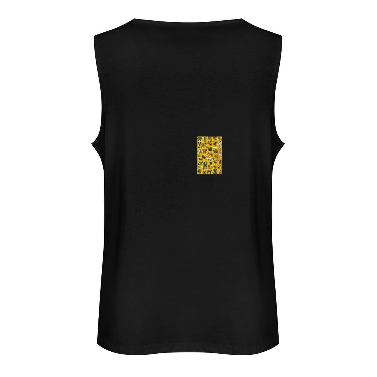 DTF 160gsm Men's Cotton Tank Top BX (Dual-sided Printing)