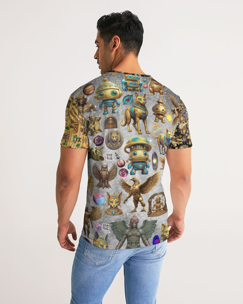 Elephant Collection Men's All-Over Print Tee