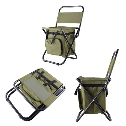 Fishing Chair Movable Refrigerator Keep Warm Cold Portable Folding Beach Chair