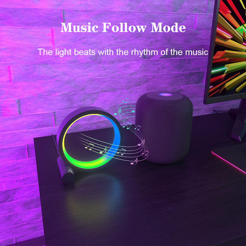 Night Light LED Music Rhythm Atmosphere Remote Control Lamp