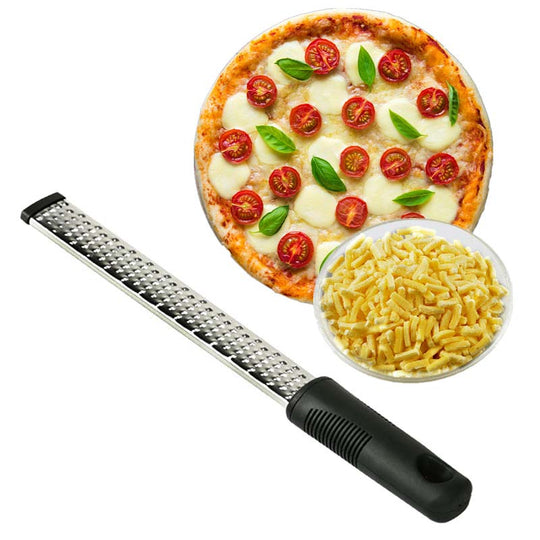 12 Inch Multifunctional Rectangle Stainless Steel Cheese Grater Fruit Peeler