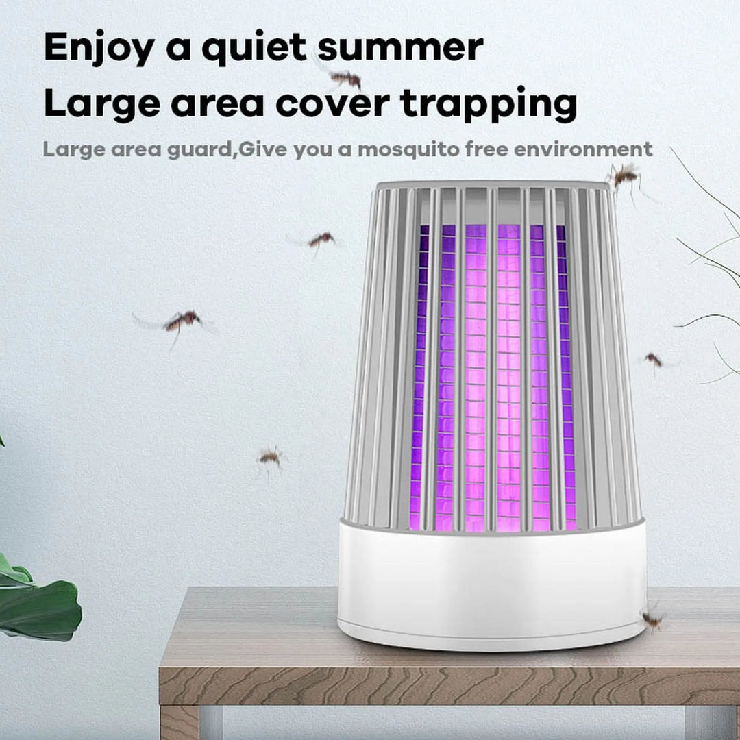 Smart Home Electric USB Electronic Fly Eliminator With Brush Mosquito Killer Lamp