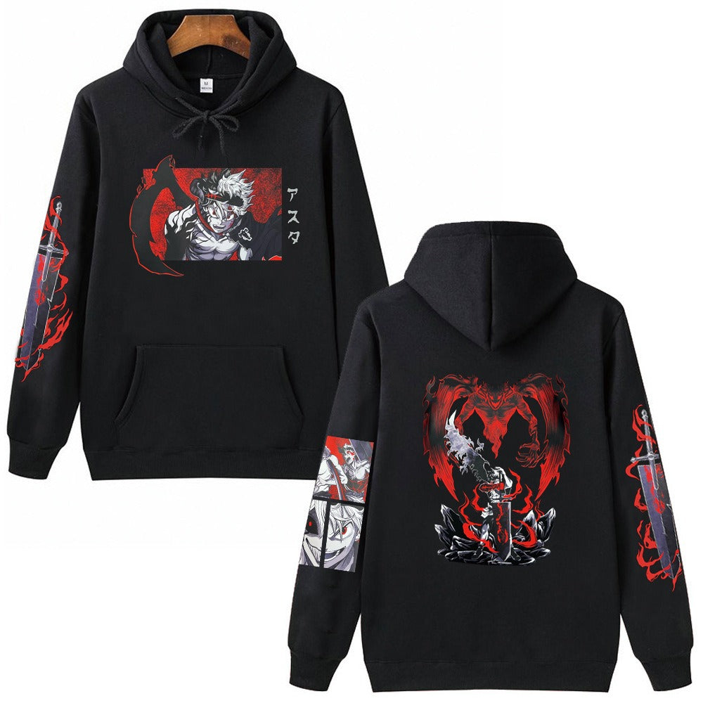 Black Clover Hoodie Man Woman Fashion Anime Clothes