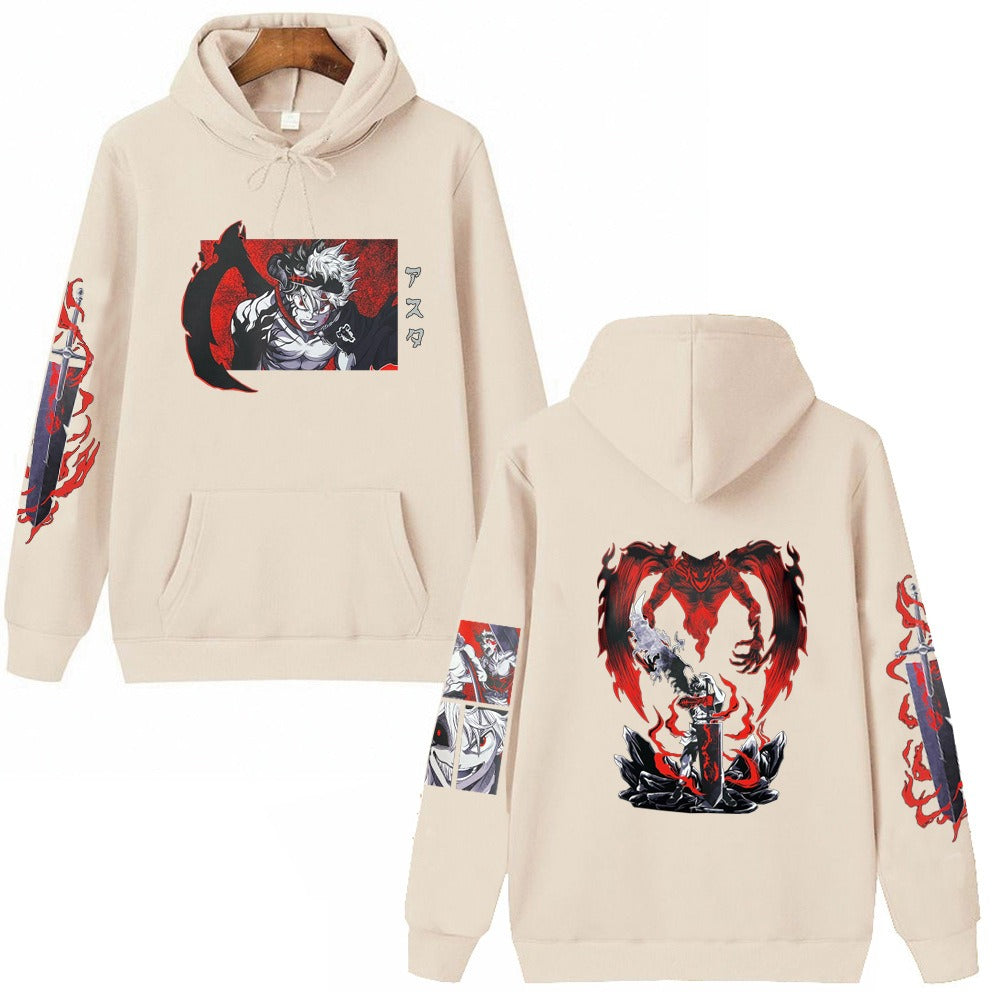 Black Clover Hoodie Man Woman Fashion Anime Clothes