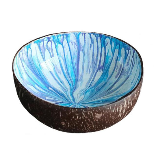 Portable Natural Coconut Bowls Household Salad Noodle Rice Bowls