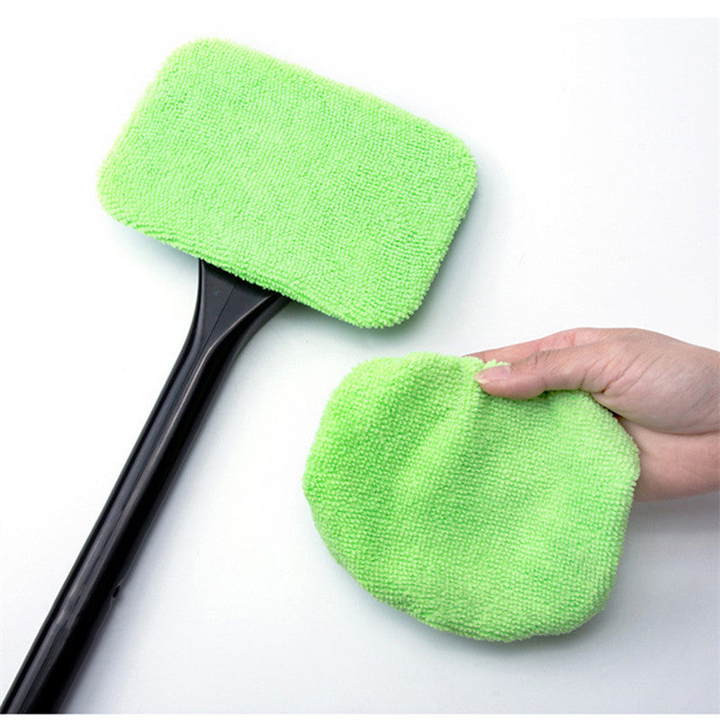 Car Window Cleaning Brush Microfiber Wiper Cleaner