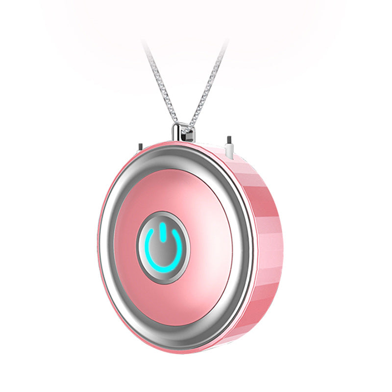 Portable Air Purifier Wearable USB Charging Mini Air Necklace