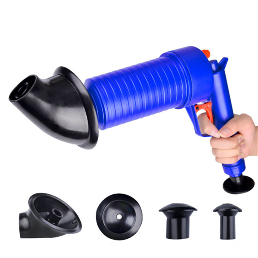 Pipe Plunger Drain Unblocker High Pressure Air Drain Blaster Pneumatic Plungers