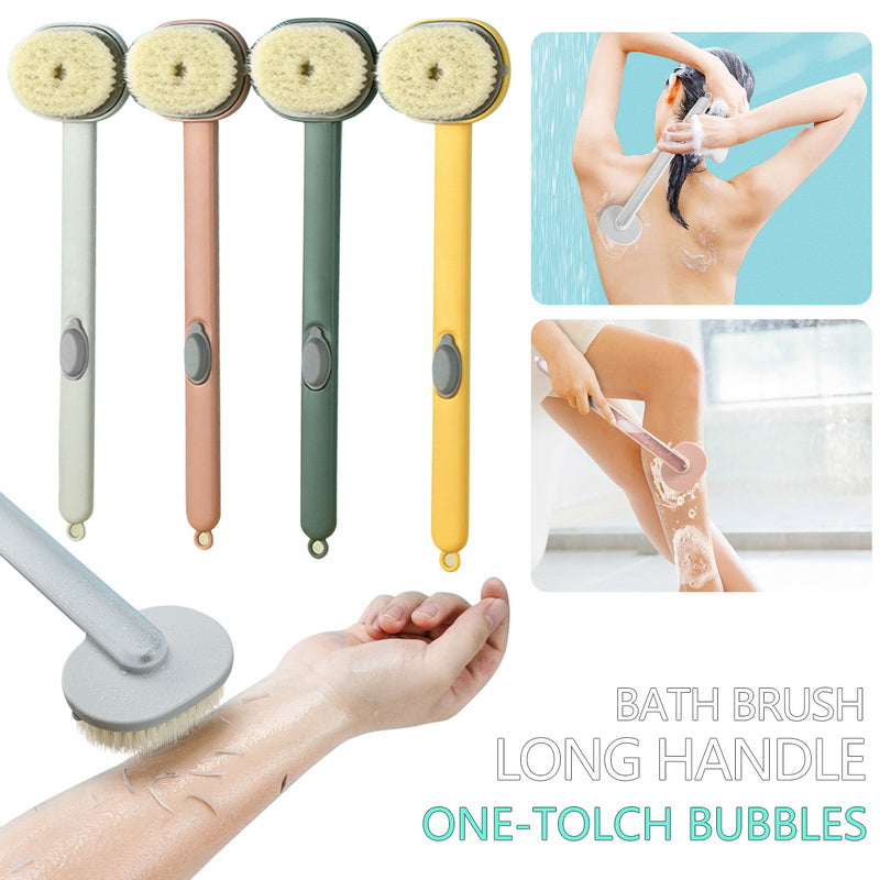 Bathroom Body Brushes Long Handle Liquid Bath Brush