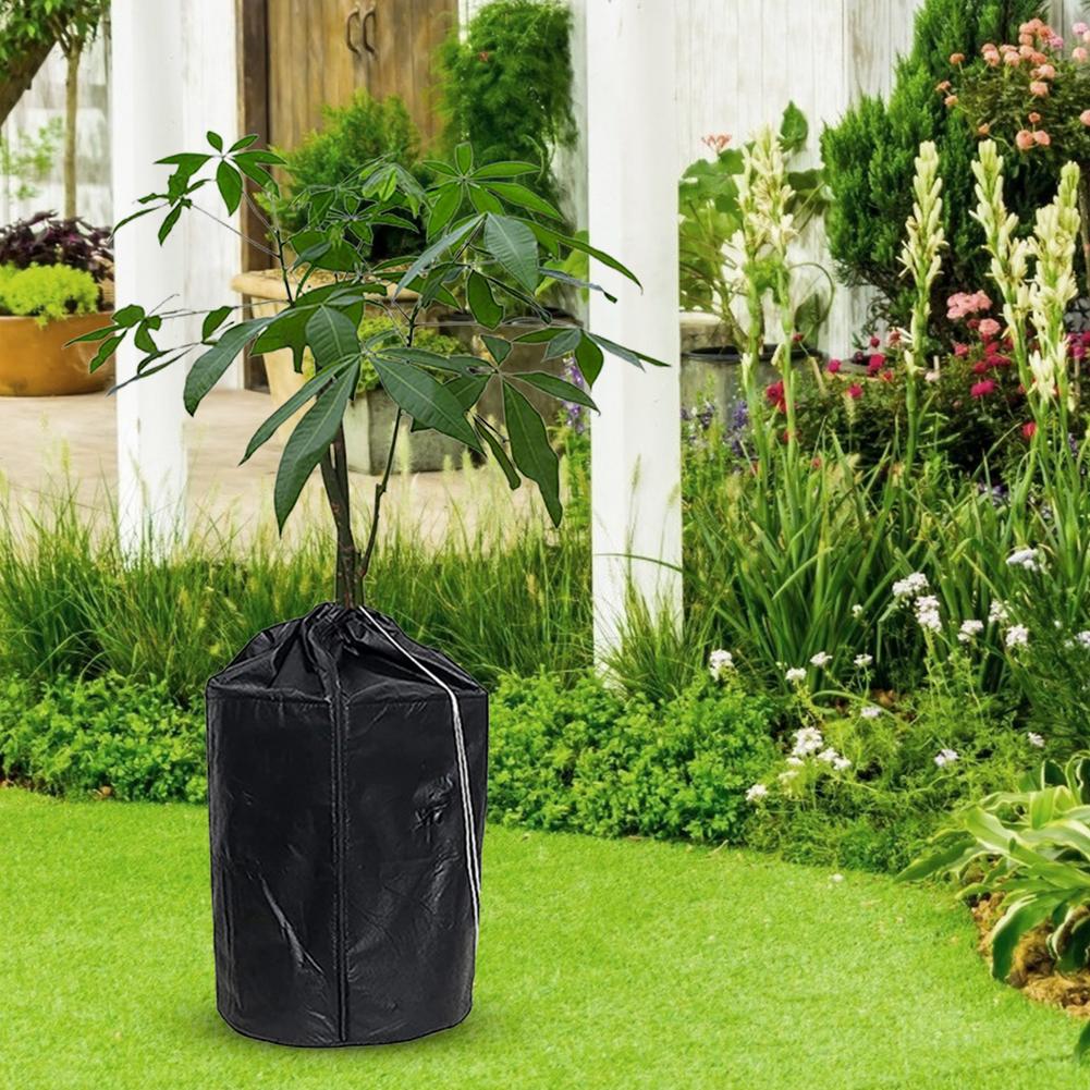 Plant Anti-Freeze Cover With Zipper Design Rust Resistant Plant Cover Tree Blanket Jacket