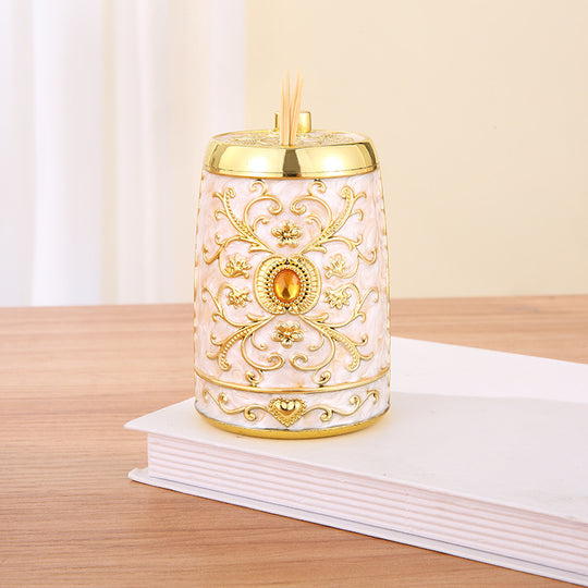 European-style Rose Holder  High-end Automatic Toothpick Jar