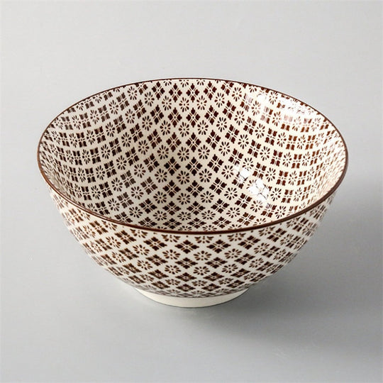 8 Inch Japanese Style Large Soup Bowl Ceramic Rice Bowl