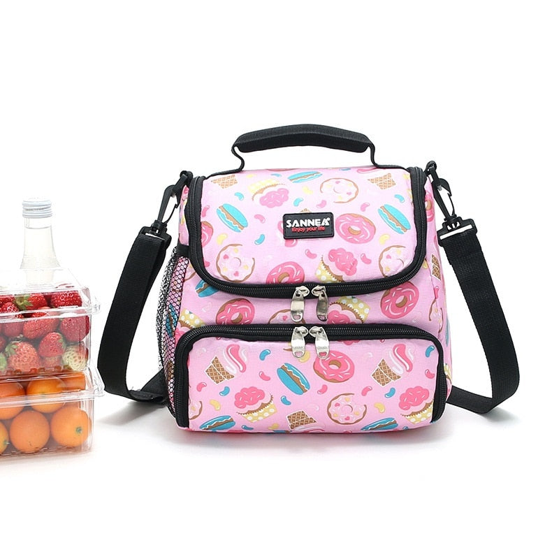 Cooler Bags Waterproof Oxford Food Thermal Insulated Picnic Camping Beach Children Lunch Bag