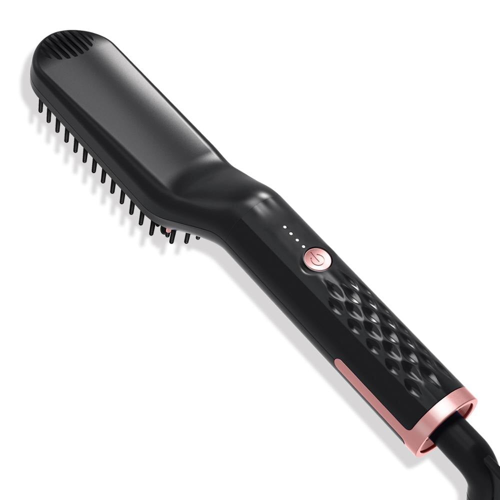 Multifunctional Hair Straightener Brush Hot Comb Straighteners