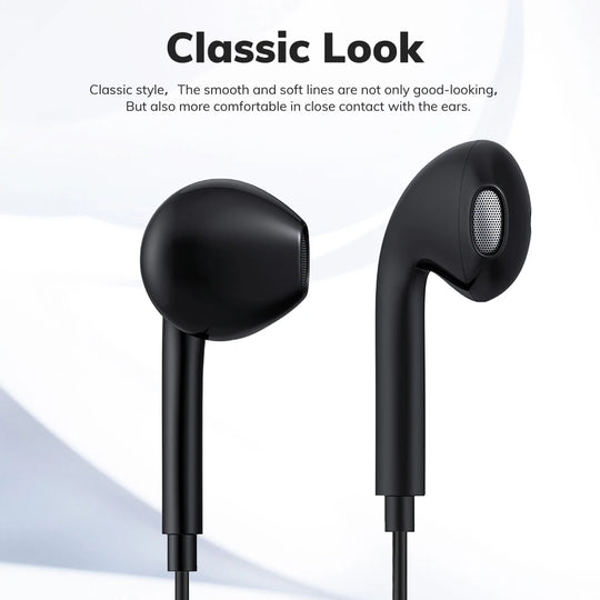 Heavy Bass In-ear Headphones with Microphone Wired Earphone Stereo Headset